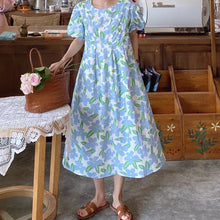 Carregar imagem no visualizador da galeria, Vestidos Maternidade Linha Solta, Manga Curta, Roupas para Mulheres Grávidas, Vestido Floral