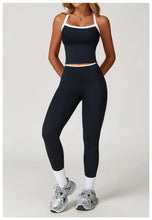 Carregar imagem no visualizador da galeria, Conjunto de Yoga Nu Sentimento, Roupas de Ginásio Push Up Fitness, Conjuntos Sportwear Leggings