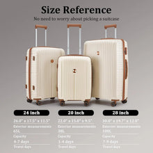 Carregar imagem no visualizador da galeria, Malas de Viagem com Bolsa de Viagem e Bolsa de Higiene Pessoal, Rodas Giratórias, Duráveis e Leves