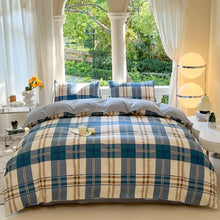 Carregar imagem no visualizador da galeria, Conjunto de cama com capa de edredom, fronha e lençóis de solteiro, queen e king