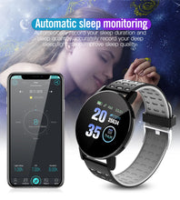 Carregar imagem no visualizador da galeria, Relógio Inteligente com Bluetooth, Fitness Esportivo com Rastreador, Pressão Arterial
