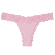 Carregar imagem no visualizador da galeria, Calcinha Feminina Renda Floral, Cintura Baixa Respirável, Sólida e Transparente