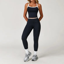 Carregar imagem no visualizador da galeria, Conjunto de Yoga Nu Sentimento, Roupas de Ginásio Push Up Fitness, Conjuntos Sportwear Leggings