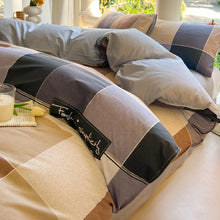 Carregar imagem no visualizador da galeria, Conjunto de cama com capa de edredom, fronha e lençóis de solteiro, queen e king