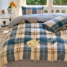 Carregar imagem no visualizador da galeria, Conjunto de cama com capa de edredom, fronha e lençóis de solteiro, queen e king