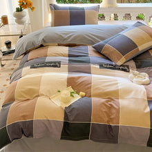 Carregar imagem no visualizador da galeria, Conjunto de cama com capa de edredom, fronha e lençóis de solteiro, queen e king