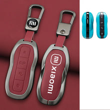 Carregar imagem no visualizador da galeria, Capa de Proteção para Chave de Carro em Liga de Zinco e Couro, para Xiaomi SU7m