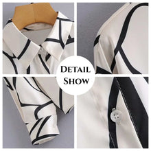 Carregar imagem no visualizador da galeria, Blusa e Camisas Feminina uso Casual, Moda Elegante Outono e Inverno