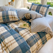 Carregar imagem no visualizador da galeria, Conjunto de cama com capa de edredom, fronha e lençóis de solteiro, queen e king