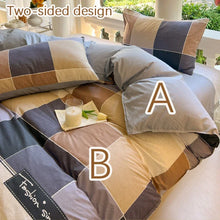 Carregar imagem no visualizador da galeria, Conjunto de cama com capa de edredom, fronha e lençóis de solteiro, queen e king