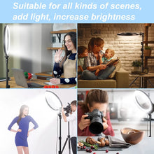 Carregar imagem no visualizador da galeria, Anel de Luz Led, Kit Completo Ring Light Com Tripé Universal de  2.1 Metros
