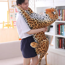 Carregar imagem no visualizador da galeria, Animal Selvagem de Pelúcia, Pantera Negra e Leopardo, Brinquedo Macio Decorativo
