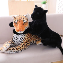 Carregar imagem no visualizador da galeria, Animal Selvagem de Pelúcia, Pantera Negra e Leopardo, Brinquedo Macio Decorativo

