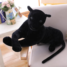 Carregar imagem no visualizador da galeria, Animal Selvagem de Pelúcia, Pantera Negra e Leopardo, Brinquedo Macio Decorativo
