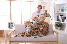 Carregar imagem no visualizador da galeria, Animal Selvagem de Pelúcia, Pantera Negra e Leopardo, Brinquedo Macio Decorativo
