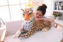 Carregar imagem no visualizador da galeria, Animal Selvagem de Pelúcia, Pantera Negra e Leopardo, Brinquedo Macio Decorativo
