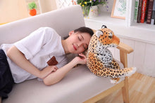 Carregar imagem no visualizador da galeria, Animal Selvagem de Pelúcia, Pantera Negra e Leopardo, Brinquedo Macio Decorativo
