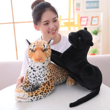 Carregar imagem no visualizador da galeria, Animal Selvagem de Pelúcia, Pantera Negra e Leopardo, Brinquedo Macio Decorativo
