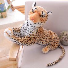 Carregar imagem no visualizador da galeria, Animal Selvagem de Pelúcia, Pantera Negra e Leopardo, Brinquedo Macio Decorativo
