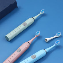 Carregar imagem no visualizador da galeria, Escovas de Dentes Elétrica Sônica, Limpeza Profunda, com Carregador USB
