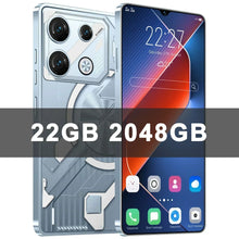 Carregar imagem no visualizador da galeria, Smartphone 5G, Tela 7,3&quot; HD 22G+2TB, Dual SIM 50+108MP, Bateria 7000mAh
