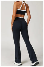 Carregar imagem no visualizador da galeria, Conjunto de Yoga Nu Sentimento, Roupas de Ginásio Push Up Fitness, Conjuntos Sportwear Leggings
