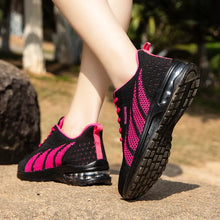 Carregar imagem no visualizador da galeria, Tênis Femininos Moda Casual, Malha Confortável, Respirável, Sapatos para Mulher
