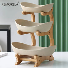 Carregar imagem no visualizador da galeria, Cesta de Frutas Estilo Moderno e Criativo, Suporte De Bolo, Saladeira, 2 ou 3 Camadas
