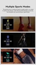 Carregar imagem no visualizador da galeria, Relógio Inteligente Multifuncional Bluetooth, Fitness Esportivo, Monitor de Sono
