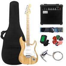 Carregar imagem no visualizador da galeria, Guitarra Elétrica com Amplificador e Acessórios: 6 cordas, bolsa e alça

