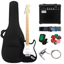 Carregar imagem no visualizador da galeria, Guitarra Elétrica com Amplificador e Acessórios: 6 cordas, bolsa e alça
