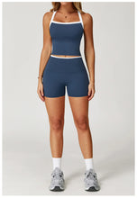 Carregar imagem no visualizador da galeria, Conjunto de Yoga Nu Sentimento, Roupas de Ginásio Push Up Fitness, Conjuntos Sportwear Leggings
