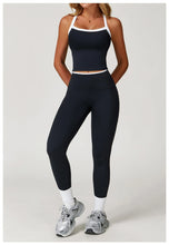 Carregar imagem no visualizador da galeria, Conjunto de Yoga Nu Sentimento, Roupas de Ginásio Push Up Fitness, Conjuntos Sportwear Leggings
