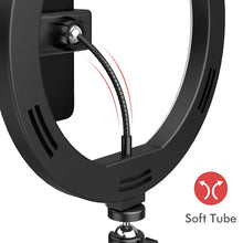 Carregar imagem no visualizador da galeria, Anel de Iluminação com Tripé Para Selfie, Estúdios e Vídeos ao Vivo

