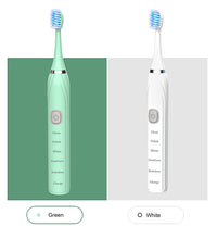Carregar imagem no visualizador da galeria, Escovas de Dentes Elétrica Sônica, Limpeza Profunda, com Carregador USB
