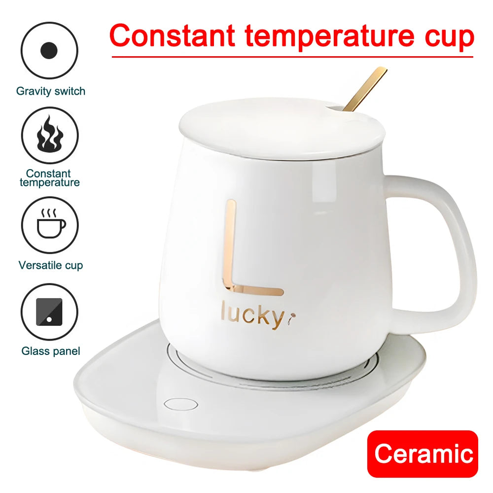 Caneca de Café com Aquecedor Inteligente de Temperatura Constante