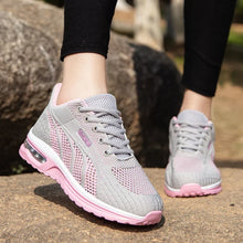 Carregar imagem no visualizador da galeria, Tênis Femininos Moda Casual, Malha Confortável, Respirável, Sapatos para Mulher
