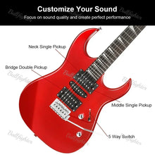 Carregar imagem no visualizador da galeria, Guitarra Elétrica Bullfighter D-150, Cinco Capitadores, Guitarra Solo Moderna
