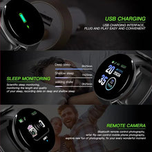 Carregar imagem no visualizador da galeria, Relógio Inteligente, Monitor de Frequência Cardíaca, Rastreador Fitness, Android IOS
