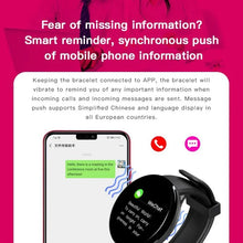 Carregar imagem no visualizador da galeria, Relógio Inteligente, Monitor de Frequência Cardíaca, Rastreador Fitness, Android IOS
