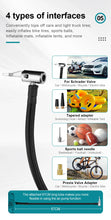Carregar imagem no visualizador da galeria, Compressor de Ar Elétrico, Portátil sem Fio, para Pneu de Carro /motos/bicicleta/bolas
