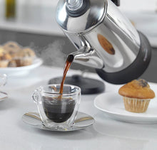 Carregar imagem no visualizador da galeria, Cafeteira Elétrica de Aço Inoxidável, Chaleira por Gotejamento, Máquina de Café Expresso

