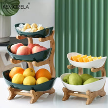 Carregar imagem no visualizador da galeria, Cesta de Frutas Estilo Moderno e Criativo, Suporte De Bolo, Saladeira, 2 ou 3 Camadas
