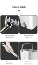 Carregar imagem no visualizador da galeria, Esfregão Prático com Balde para limpeza de cozinha, banheiro, toda sua casa
