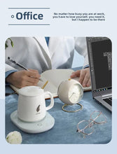 Carregar imagem no visualizador da galeria, Caneca com Base Térmica de Aquecimento Inteligente, Calor de 55 Graus com Caixa de Presente
