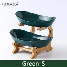 Carregar imagem no visualizador da galeria, Cesta de Frutas Estilo Moderno e Criativo, Suporte De Bolo, Saladeira, 2 ou 3 Camadas

