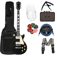 Carregar imagem no visualizador da galeria, Guitarra Elétrica Clássica Estilosa, 39 Pol. 6 Cordas 22 Trastes, Mais Kit com Amplificador
