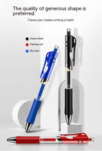 Carregar imagem no visualizador da galeria, Caneta de Gel Retrátil, Esferográfica de Tinta Preta, Vermelha e Azul
