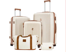 Carregar imagem no visualizador da galeria, Malas de Viagem com Bolsa de Viagem e Bolsa de Higiene Pessoal, Rodas Giratórias, Duráveis e Leves
