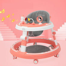 Carregar imagem no visualizador da galeria, Andador multifuncional dobrável e ajustável para bebês Carrinho de aprendizagem
